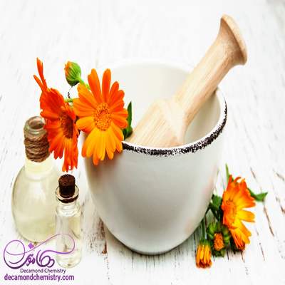 فروش عمده روغن کالاندولا - دکاموند شیمی