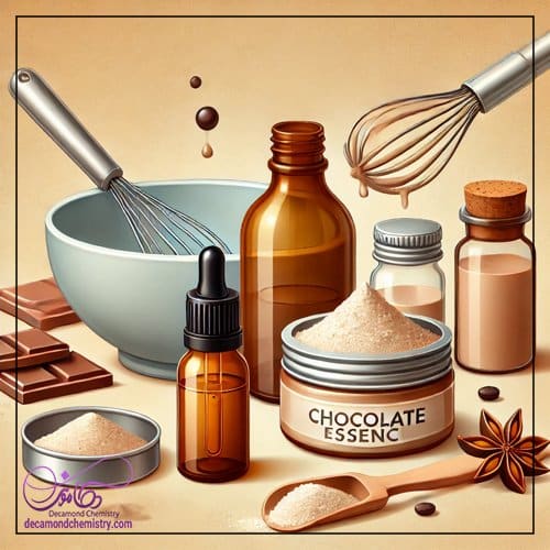نحوه استفاده از اسانس شکلات _ دکاموند شیمی