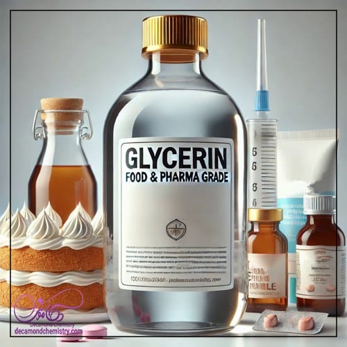 کاربرد گلیسیرین خوراکی _ دکاموند شیمی