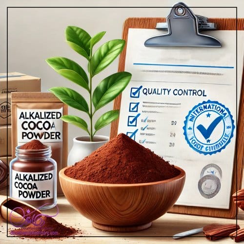 استانداردهای پودر کاکائو آلکالایز _ دکاموند شیمی