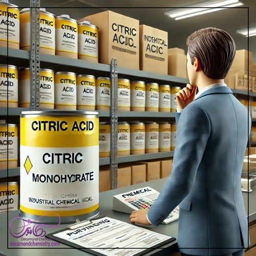 اسید سیتریک آبدار از کجا بخریم؟ _ دکاموند شیمی