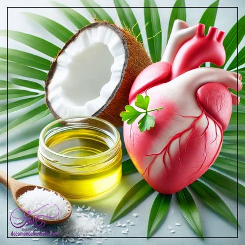 اسید چرب نارگیل برای سلامت قلب _ دکاموند شیمی