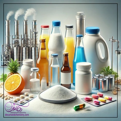کاربرد اسید سیتریک خشک _ دکاموند شیمی